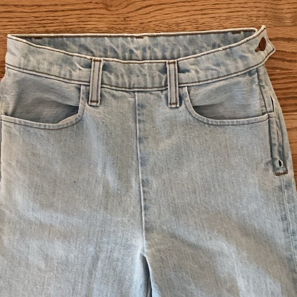 J Crew light wash wide leg crop jeans - Picture 2 of 6